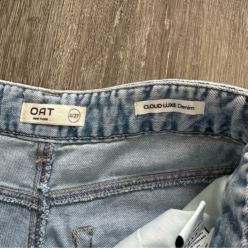 Oat New York Light Wash Jeans - Picture 4 of 5